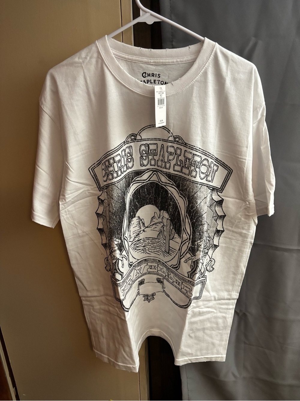 Kids White Graphic Tee